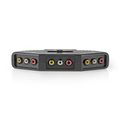 Přepínač 3x Cinch/Cinch NEDIS VSWI2403BK