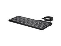 Klávesnice - více zařízení - 65% - compact - podsvícená - USB - QWERTY - Mezinárodní angličtina - černá