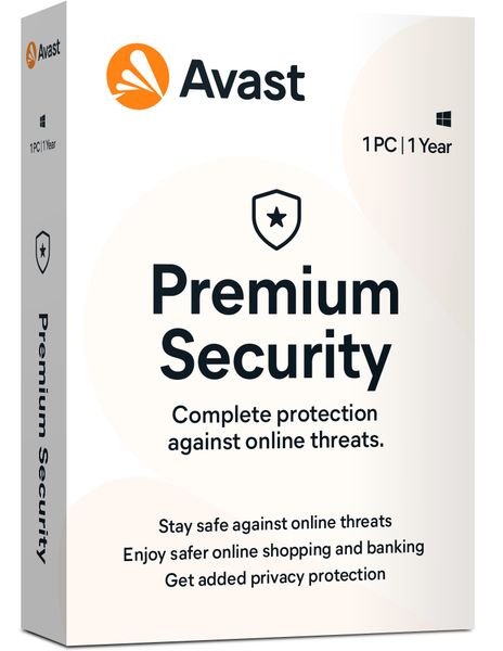 Renew AVAST Premium Security for Windows 1 PC 3 Y