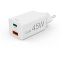 HAMA Rýchlonabíjačka, USB-C/A PD/QC 45W