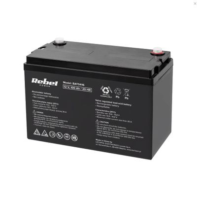 Olověný akumulátor 12V 100Ah REBEL BAT0416