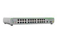 Přepínač - neřízený - 24 x 10/100/1000 + 1 x 100/1000/2.5G/5G/10G (uplink) + 1 x 1 Gigabit / 10 Gigabit SFP+ (uplink) - Lze montovat do rozvaděče