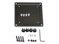 Upevňovací komponent (conversion plate) - pro obrazovka - ocel - černá