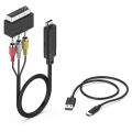 HAMA AV Převodník SCART-Cinch/HDMI