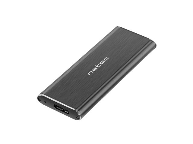 Externí box pro SSD Natec RHINO M.2 NVME LITE USB-C 3.1 GEN2, hliníkové tělo
