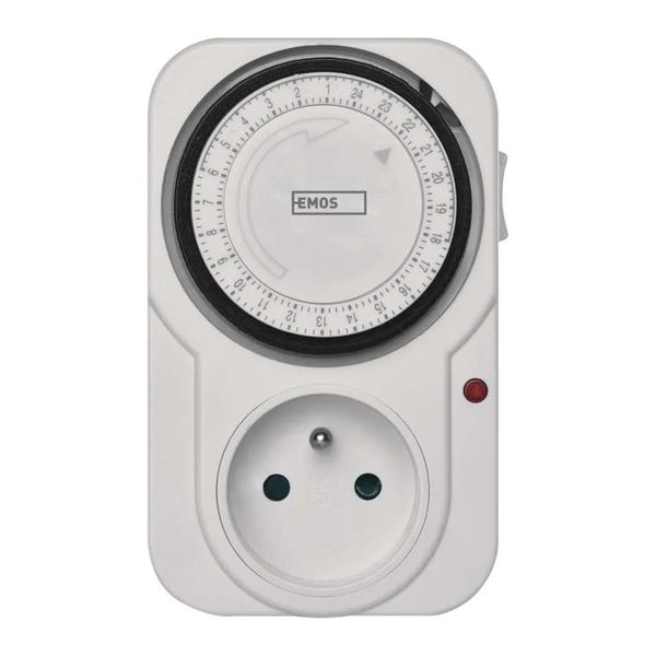 Spínací zásuvka EMOS P5502 mechanická denní