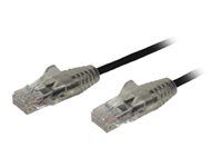 Cable - Black Slim CAT6 Patch Cord 2.5m - N6PAT250CMBKS