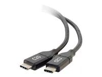 USB 2.0 (5A) - M/M USB Type C Cable - Black - USB kabel - USB-C (M) do USB-C (M) - USB 2.0 - 5 A - 3 m - černá