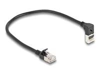 RJ45 Network Cable Cat.6A S/FTP Slim 90°