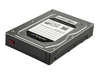 For SATA and SAS SSDs/HDDs - SSD Enclosure - HDD Enclosure - Internal Hard Drive Enclosure (25SATSAS35HD) - Kryt úložiště - 2.5" - SATA 6Gb/s / SAS 6Gb/s - SAS 6Gb/s, SATA 6Gb/s - černá, stříbrná