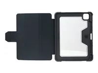 Pouzdro s klopou pro tablet - polykarbonát, termoplastický polyuretan (TPU), recyklovaný polyetylen - černá - 10.9" - pro Apple 10.9-inch iPad (10. generace)