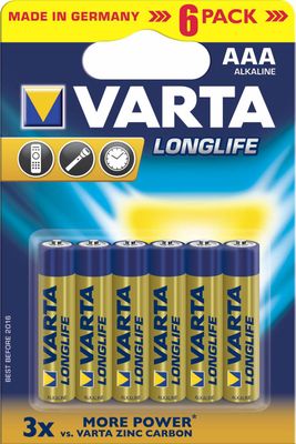 Varta LongLife AAA 6x