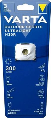 Varta Outdoor Sports H30R Ultra Light Charge 18631W