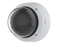 Síťová panoramatická kamera - kupole - venkovní - odolná vůči povětrnostním vlivům - barevný - 13 MP - 5120 x 2560 - pevné ohnisko - audio - GbE - H.264, MPEG-4, AVC, HEVC, H.265, MJPEG - PoE Class 4