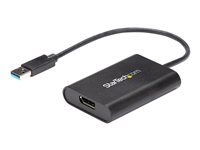 4K 30Hz - External Video & Graphics Card - Dual Monitor Display Adapter - Supports Windows (USB32DPES2) - Adaptér DisplayPort - kompatibilní s TAA - USB typ A (M) do DisplayPort (F) - USB 3.0 - 20 cm - podpora 4K30Hz (3840 x 2160) - černá
