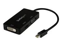 Mini DisplayPort to VGA DVI HDMI Adapter - MDP2VGDVHD
