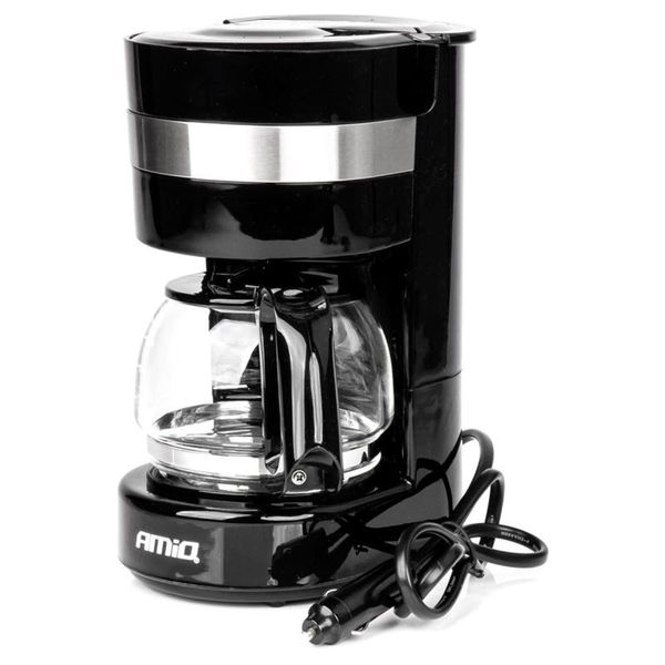 AMIO Kávovar do auta, 0,65 l, 24 V, 300 W