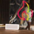 MANTA RGB FLAME, LED Neon plexi dekorace