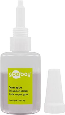 Lepidlo sekundové GOOBAY Super Glue 20g