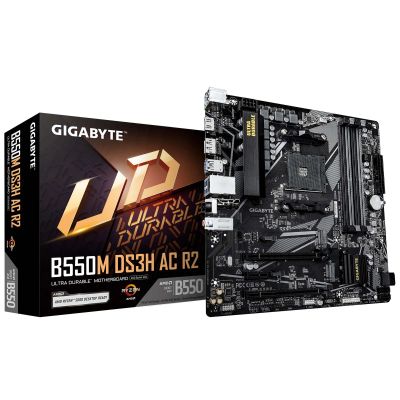 GIGABYTE B550M DS3H AC R2/AM4/mATX