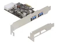 USB adaptér - PCI Express x1 - USB 3.2 Gen 1 x 2