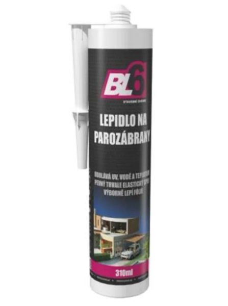 Lepidlo BL6 na parozábrany zelené - kartuše 310ml