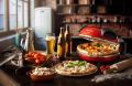 Ariete Pizza in 4 'minutes 909, červená