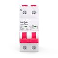 DC jistič 40A/C dvoupólový TONGOU TOMD6-63