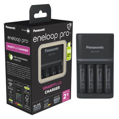 PANASONIC BQ-CC16, BQ-CC55E Rychlonabíječka + 4x A