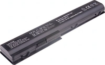 Baterie T6 Power pro HP Pavilion dv7-1000, dv7-2000, dv7-3000, dv8-1000 serie, 5200mAh, 75Wh, 8cell