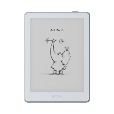 E-book ONYX BOOX GO 6 (Gen II), stone, 6" Carta 1300, 32GB, Bluetooth, Android 11, E-ink displej