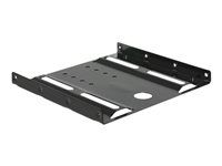 Bay adaptér pro datový sklad - 3,5" na 2,5" - černá