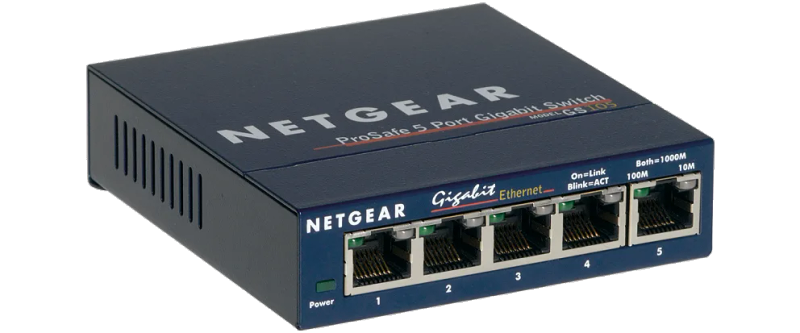 NETGEAR 5xGIGABIT Desktop switch, GS105