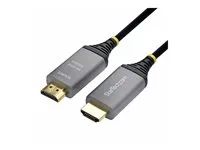 Startech - Ultra High Speed - HDMI kabel - HDMI s piny (male) do HDMI s piny (male) - 10 m - hybridní med/optické vlákno - cerná - Active Optical Cable (AOC), podpora 8K60Hz, rychlost prenosu dat až 48 Gbps, hybridní, ohnivzdorný, podpora 2K240Hz (2560 x 1440), podpora 4K144Hz, Jednosmerný