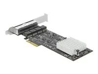 Síťový adaptér - PCIe 2.1 x4 - 10M/100M/1G/2.5 Gigabit Ethernet x 4