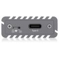 RAIDSONIC ICY Externí box M.2 NVMe grey