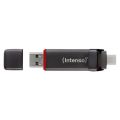 INTENSO UX100, USB-C/USB-A, USB Kľúč, 500GB