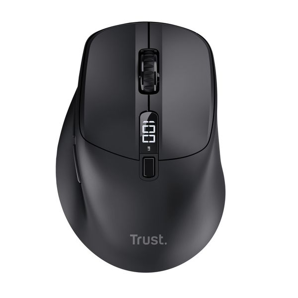 Trust Zevo/Cestovní/Optická/Pro praváky/4 000 DPI/USB+BT/Černá