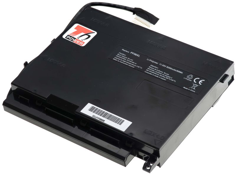 Baterie T6 Power pro HP Omen 17-w100, 17-w200 GTX 1060/1070 serie, 8200mAh, 95Wh, 6cell, Li-pol