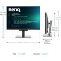 Benq RD280U, 28.2w led monitor metallic grey