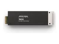 Micron 7600 MAX - SSD - Mixed Use - šifrovaný - 3.2 TB - interní - E1.S 15mm - PCI Express 5.0 x4 (NVMe) - FIPS 140-3 Level 2, AES 256 bitů - TCG Opal Encryption 2.02, Self-Encrypting Drive (SED)