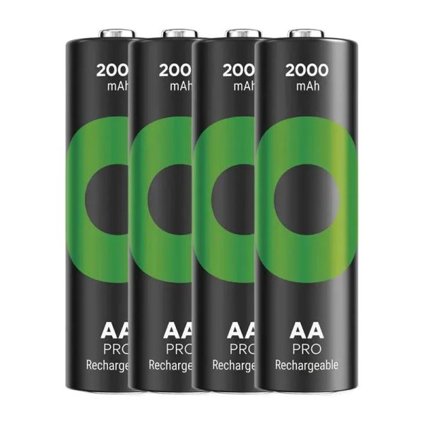 Baterie AA (R6) nabíjecí 1,2V/2000mAh GP Recyko Pro Professional 4ks