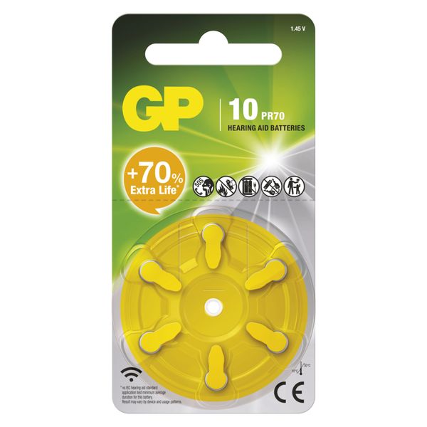 Gp baterie do naslouchadel ZA10F 6BL