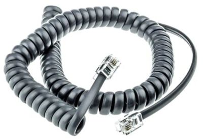Yealink kroucený kabel ke sluchátku, 3,5 m