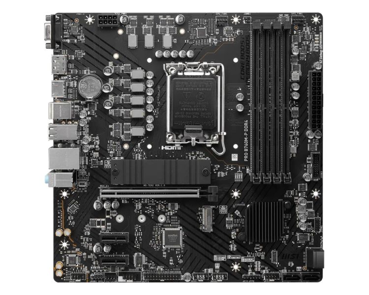 MSI PRO B760M-P DDR4/LGA 1700/mATX