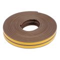Samolepicí těsnění oken a dveří VOREL TO-76760 9x4mm TYP E hnědá 6m