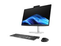 AI PC - vše v jednom Core Ultra 5 235 / až 5 GHz - RAM 16 GB - SSD 512 GB - NVMe - Intel Graphics - Gigabit Ethernet, IEEE 802.11ax (Wi-Fi 6E), Bluetooth 5.3 - Win 11 Pro - monitor: LED 23.8" 1920 x 1080 (Full HD) @ 75 Hz dotykový displej - stříbrná - Smart Buy - s Služba HP na 3 roky Next Business Day Onsite Hardware Support for Desktops