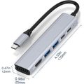 MEGATECH 5v1, Dokovacia stanica, USB-C