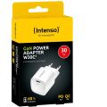 INTENSO W30C2, 1x USB-C, Nabíjačka, 30W, biela