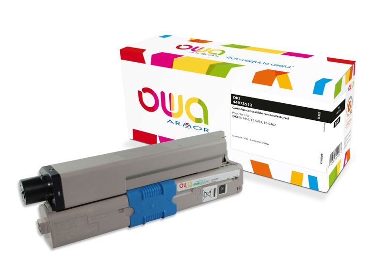 OWA Armor toner kompatibilní s OKI 44973512, 7000st, černá/black